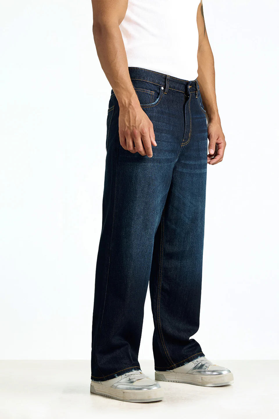 Restore Indigo Relaxed Fit Jeans