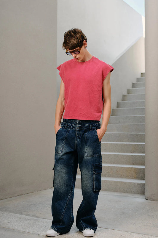 Heavy Fade Blue Cargo
