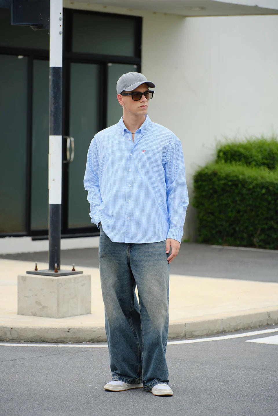 Picnic Blue Checkered Shirt
