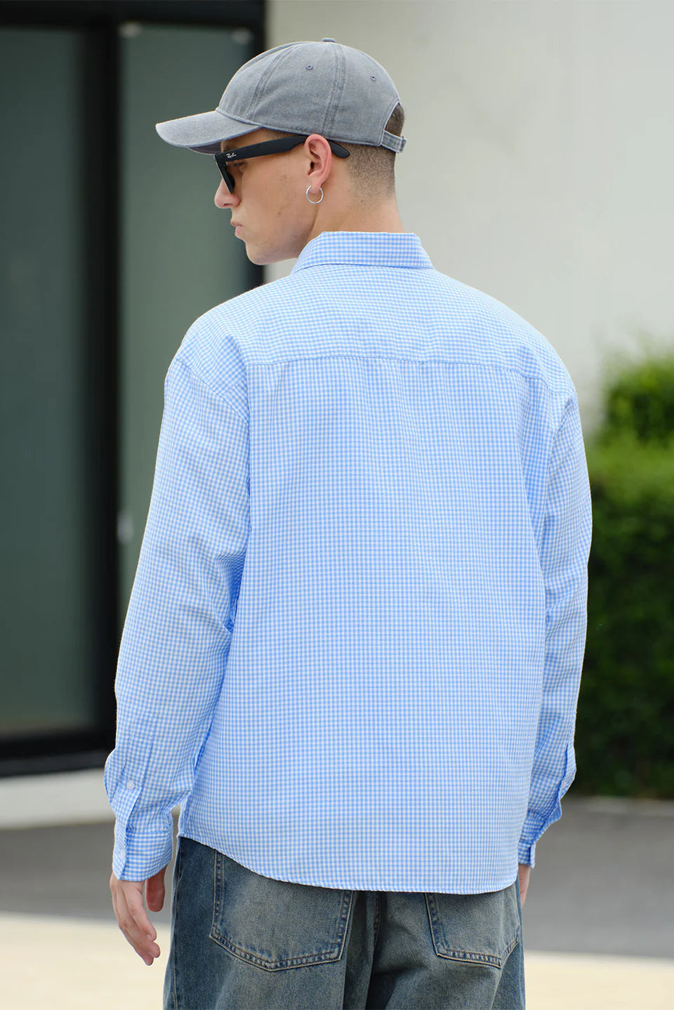 Picnic Blue Checkered Shirt