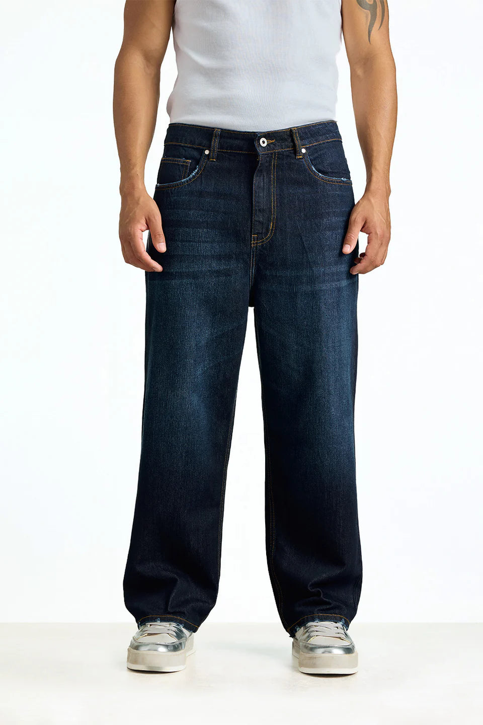 Restore Indigo Relaxed Fit Jeans