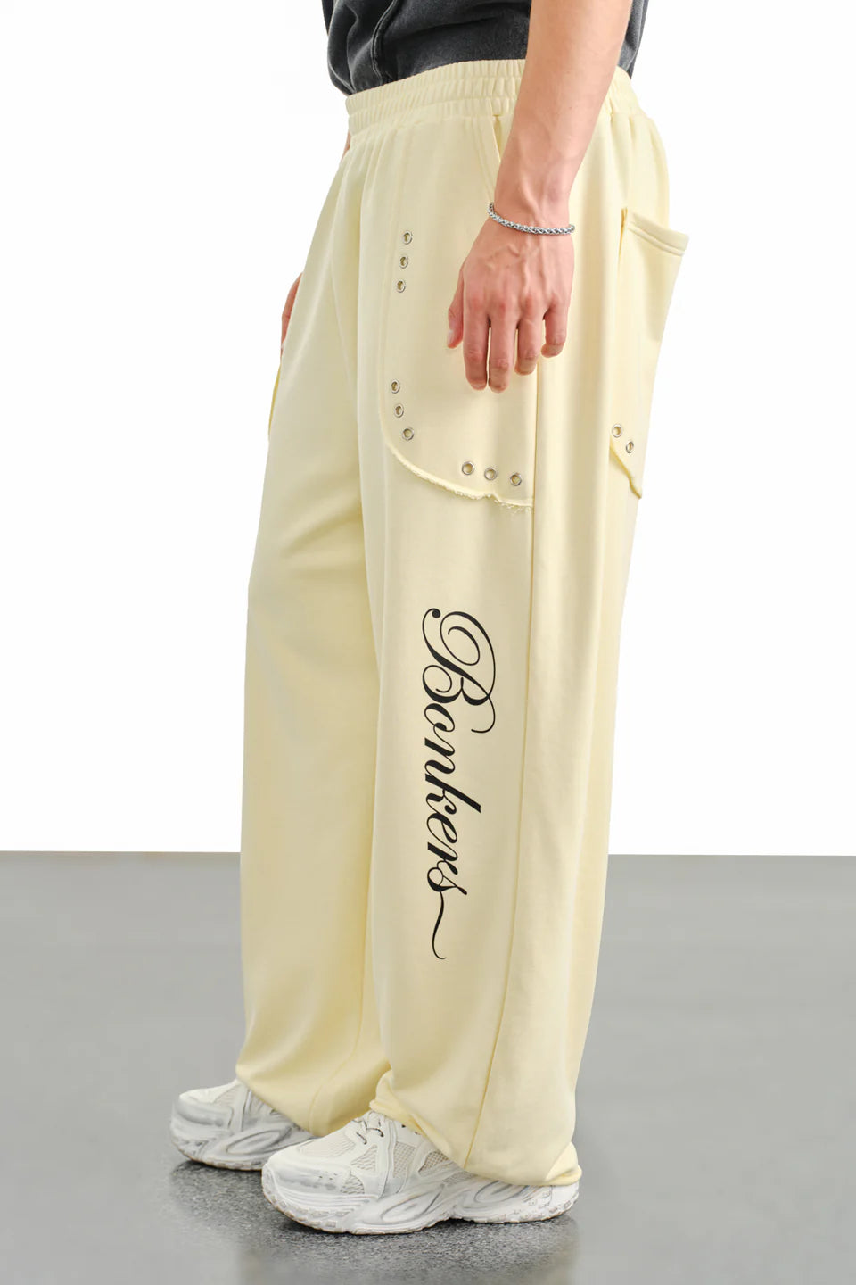 Studplay Off White Pants